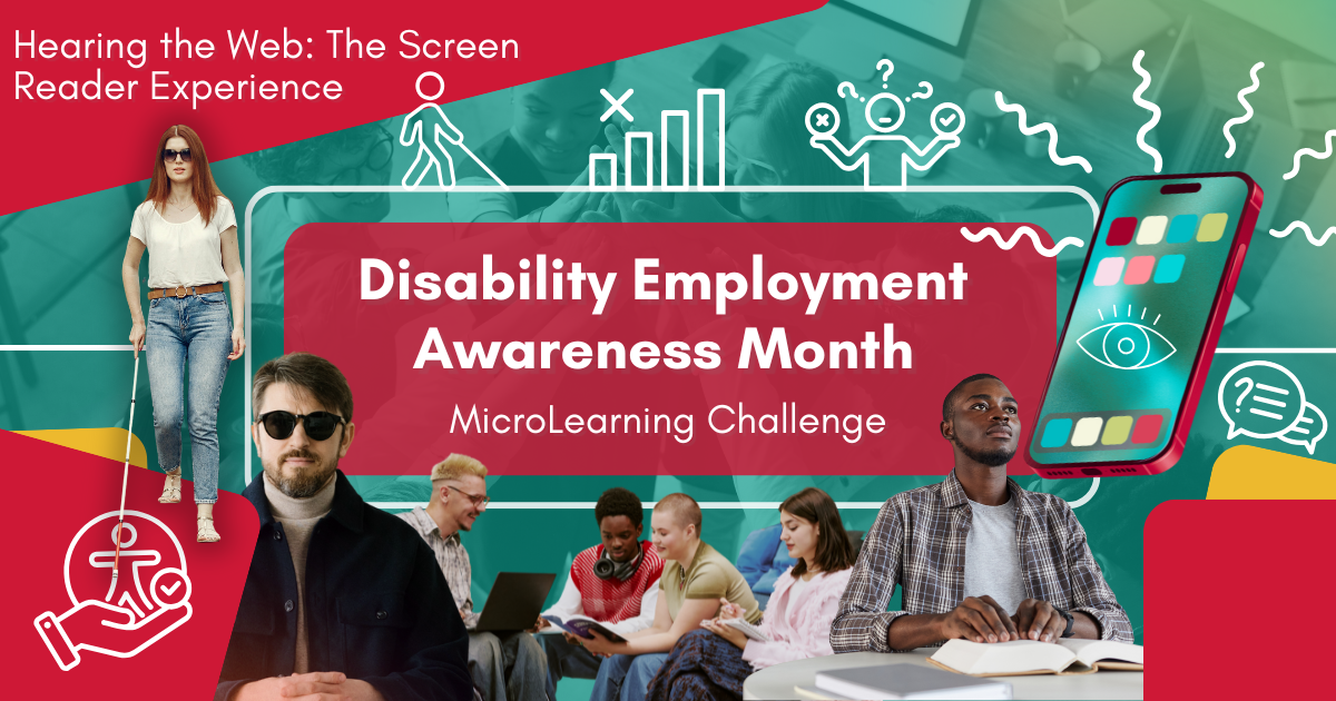Hearing the Web - The Screen Reader Experience MicroLearning