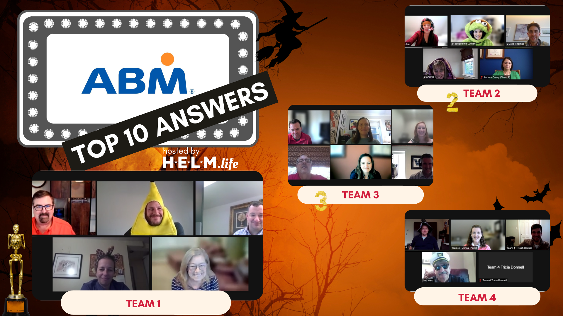 Top 10 Answers Team on Zoom