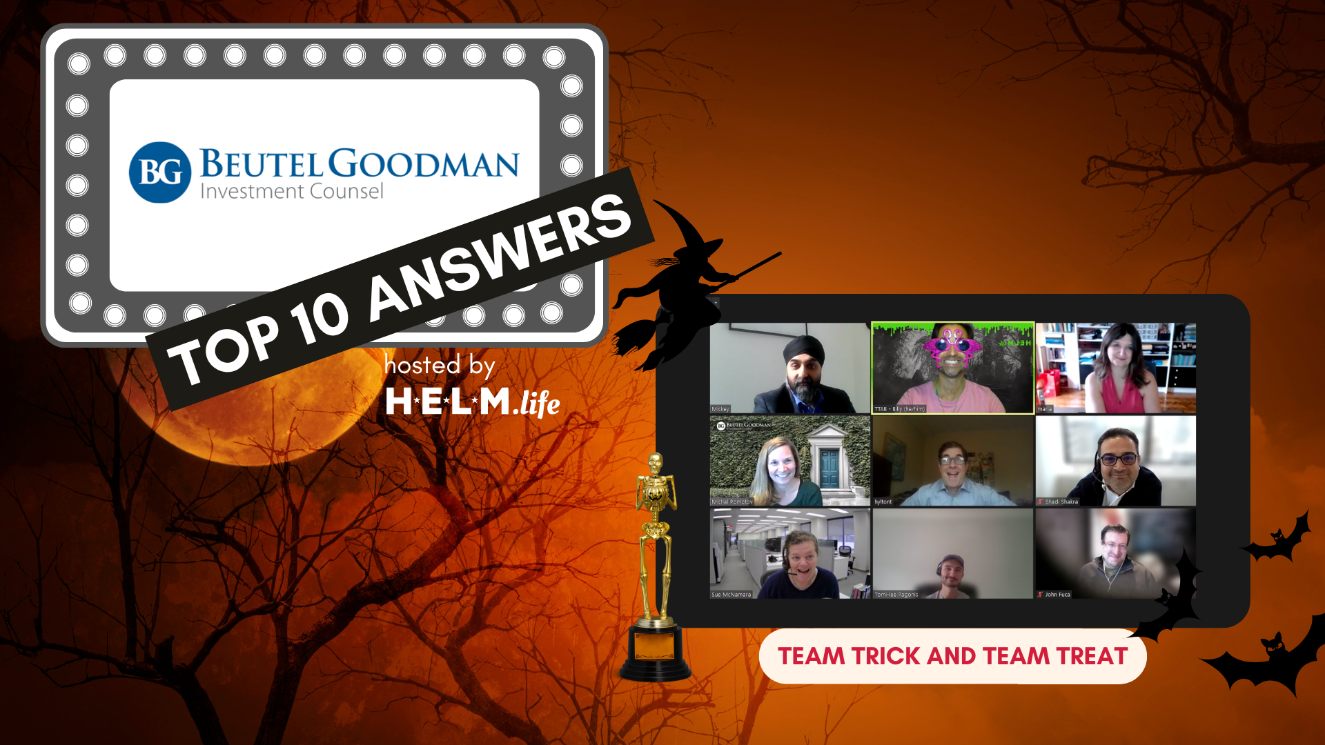 Top 10 Answers Team on Zoom